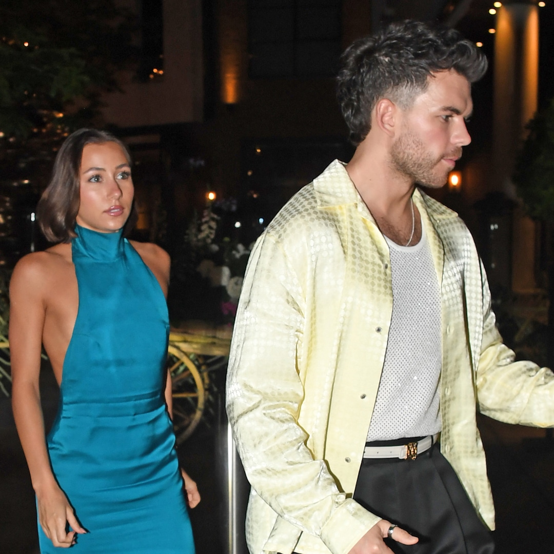 Bridgerton Star Luke Newton and Antonia Roumelioti's Romantic Night Out